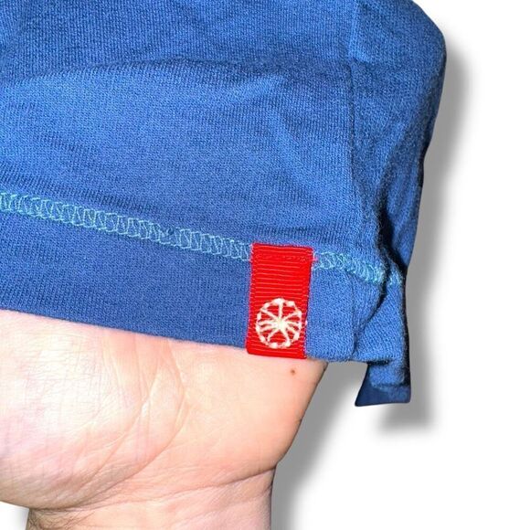 Agave Astoria L/S Royal Blue Made in USA 1/4 Zip Sweatshirt Sz L - Picture 5 of 7